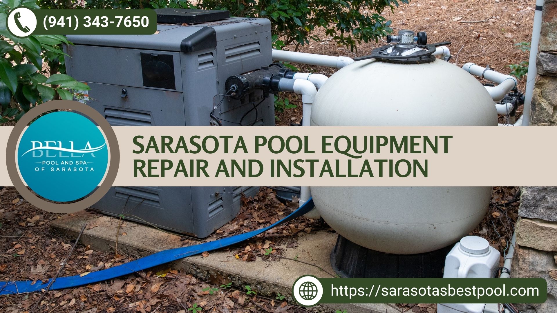 Sarasota Pool Equipment Repair and Installation by Bella Pool and Spa of Sarasota